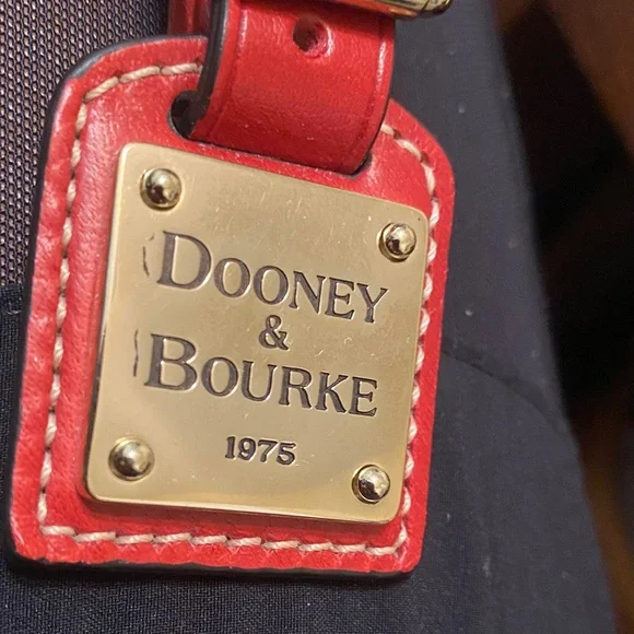 Dooney & Bourke Red Leather Key Fob/Purse Charm - Picture 6 of 10